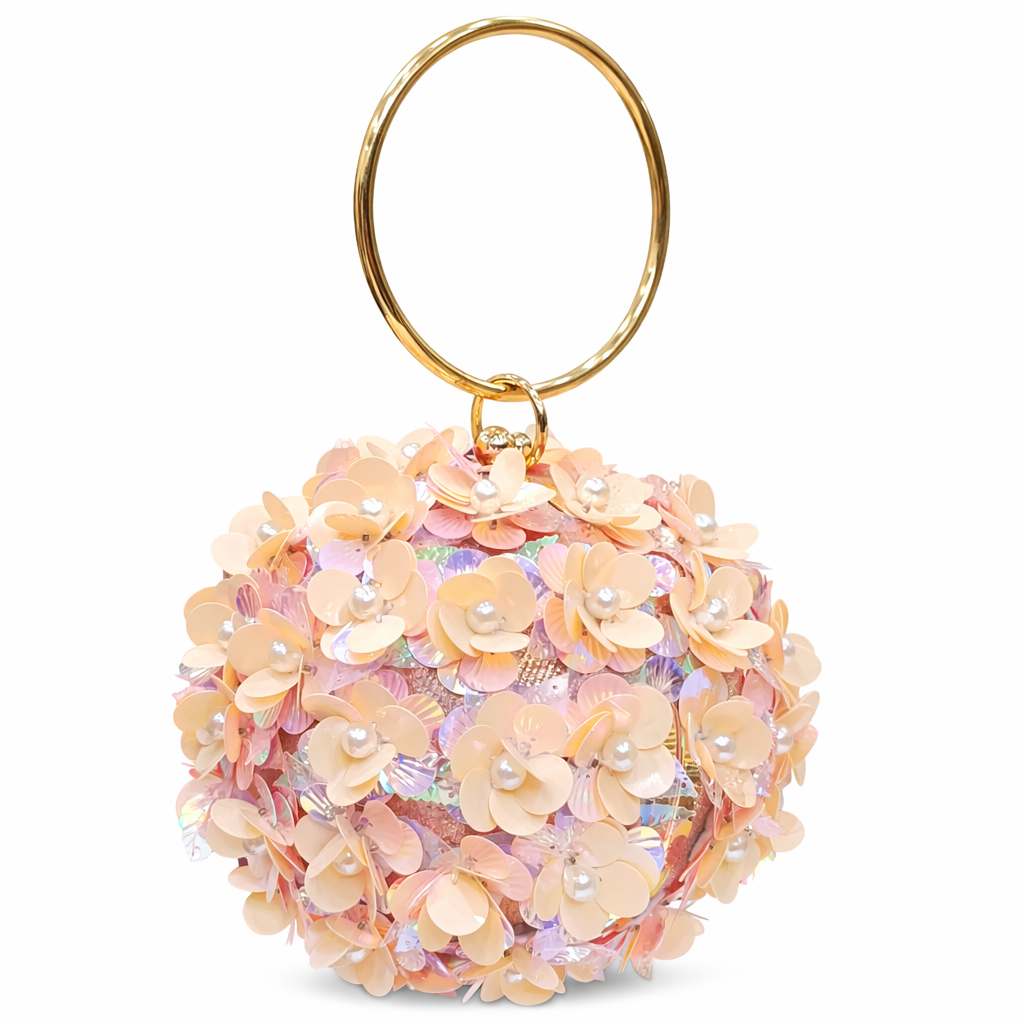 Fancy floral shoulder bag for women – viral style handbag Pakistan – Meraki by Emaan