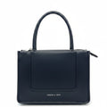 Structured Mini Tote Bag with Panel Pocket & Top Handle for Women in Pakistan – Charles & Keith Style