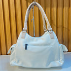 Elegant Textured Top Handle Handbag for Women
