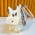 Elegant Textured Top Handle Handbag for Women