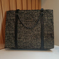 Casual jute tote shoulder bag for women everyday use Pakistan – Meraki by Emaan