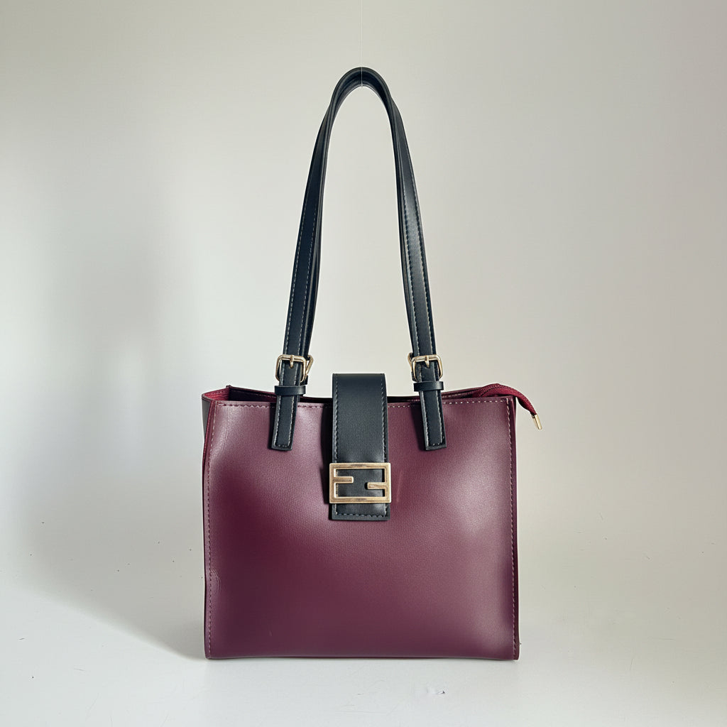 Ladies top-handle bag interior view - Meraki by Emaan Pakistan