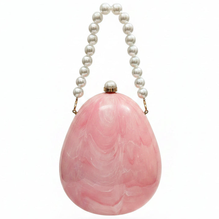 Shell shaped handbag for women – elegant party clutch in Pakistan – Meraki by Emaan